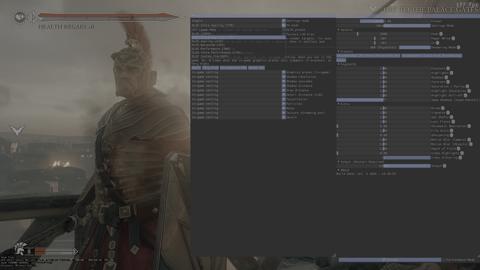 All the settings
