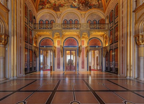 Eingangsbereich der Ruhmeshalle, HGM, Wien 0400 1 2 3 4