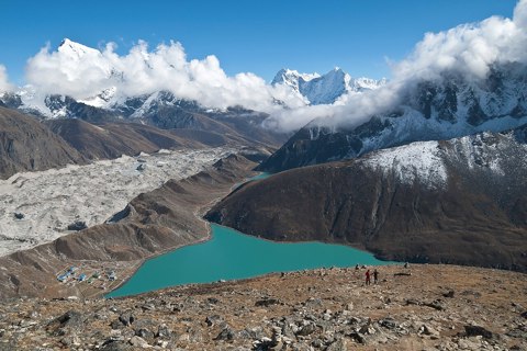 Gokyo Ri summit, Gokyo Lake, Nepal, Himalayas