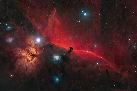 IC434 et Barnard 33 Nébuleuse de la tête de cheval 24 10 2024